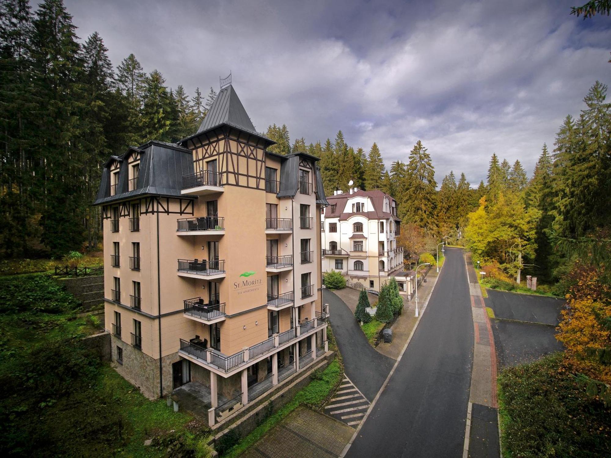 Spa Apartments St. Moritz Marianske Lazne Bagian luar foto
